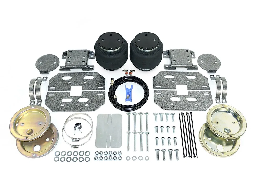 HP10089 – PACBRAKE Helper Spring Kit, Air Spring Frame Mount Up To 5000 Pound Load Capacity Air Adjustable From 5 To ...